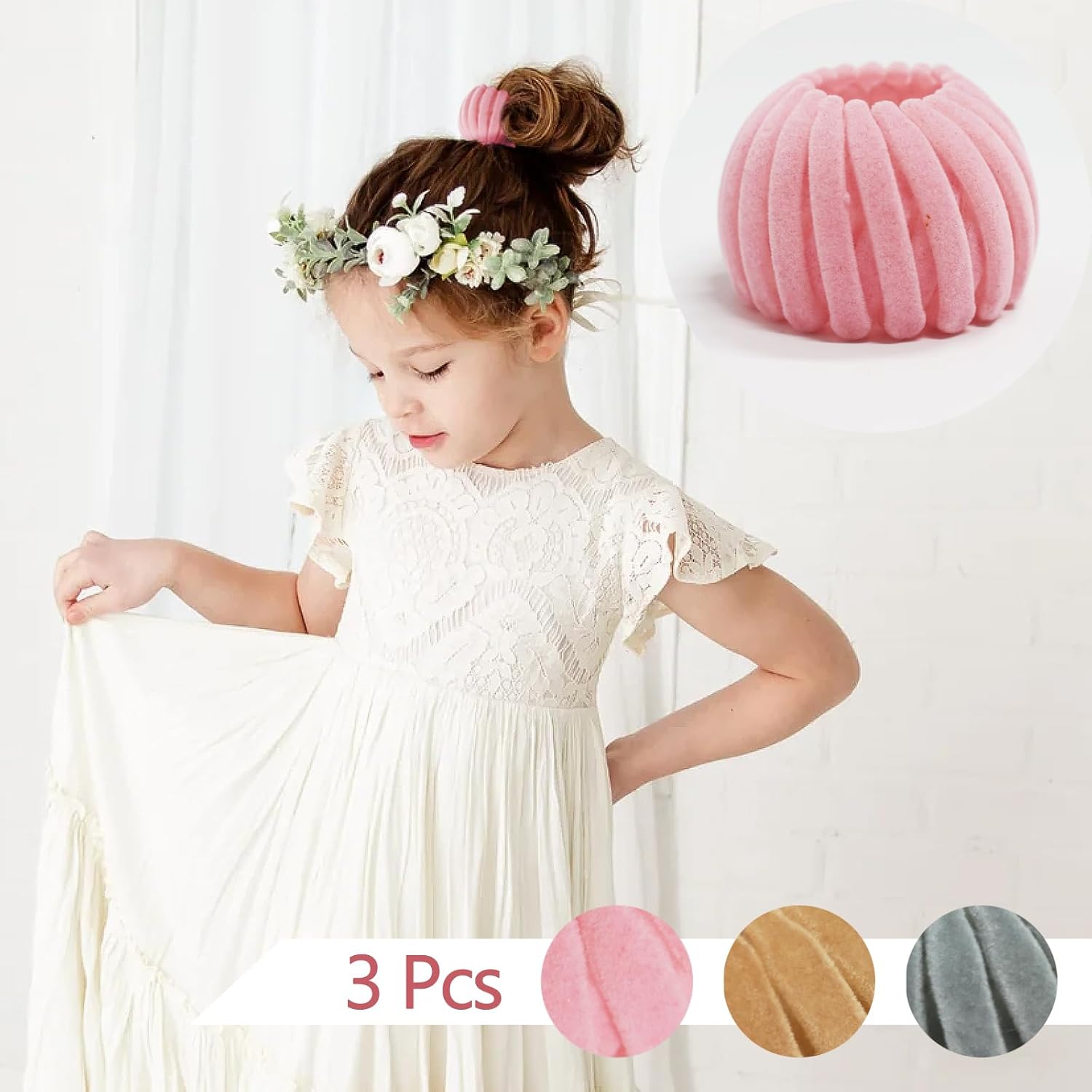 3 pinzas para el cabello mágicas Sizobi Bird Nest, pinzas de moño expandibles para cabello fino y grueso, accesorios para el cabello para mujeres y