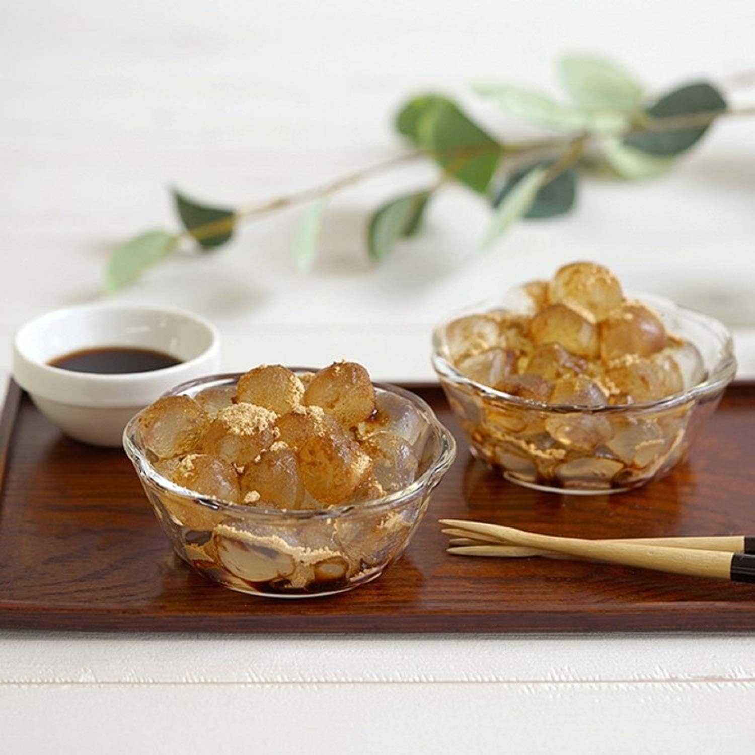 HARIO SWB-2412 Heat Resistant Glass Sweets Bowl, 300, Set of 4, Made in Japan
