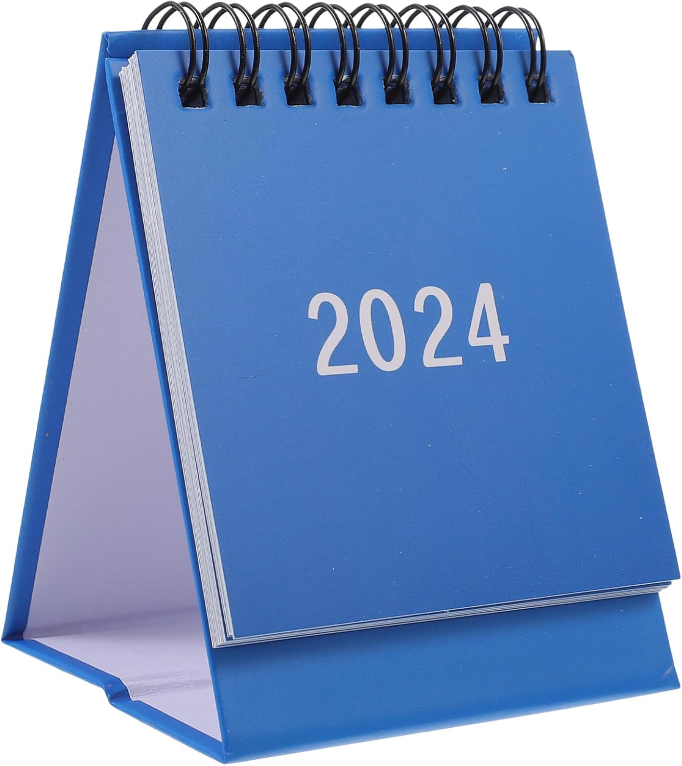 Gadpiparty Calendario de escritorio en miniatura 2024 portátil, mini calendario de mesa de septiembre de 2023 a diciembre de 2024, 16 meses,