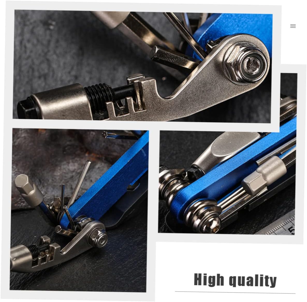 DOITOOL 1 unid Herramientas de bicicleta Llave de bicicleta Llave hexagonal interior Llave portátil Herramienta de bicicleta Llave Llave práctica