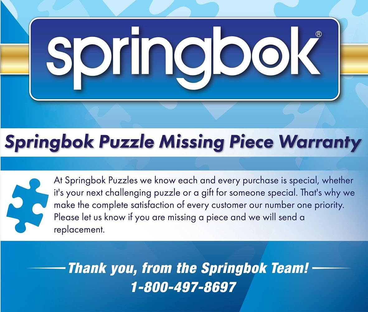 Springbok Rompecabezas de 350 piezas The Conservatory – Fabricado en Estados Unidos