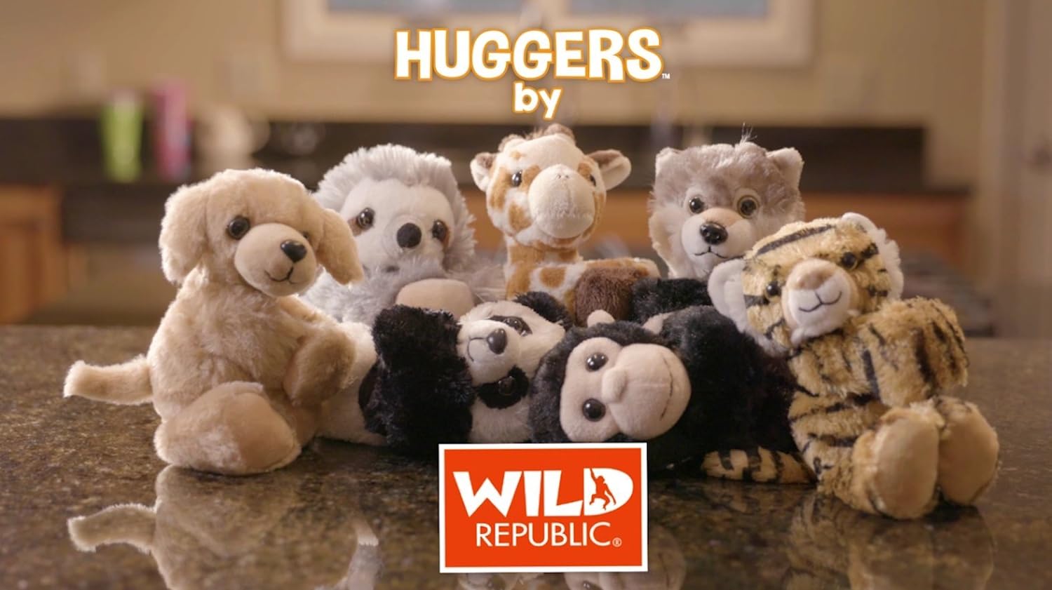 Wild Republic Huggers Juguete de peluche, ajustable estilo brazalete, juguete para niños, Koala