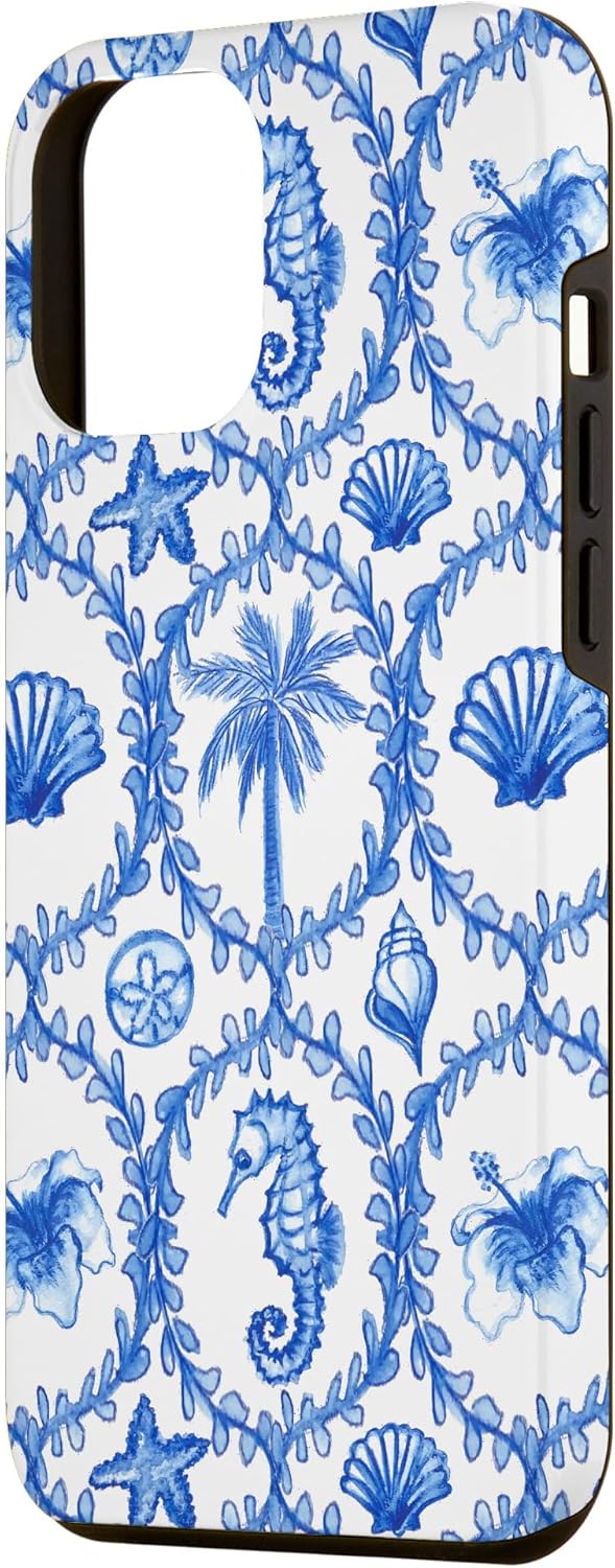 Funda con estampado hawaiano para iPhone 12 Pro Max Coastal Nieta Coastal Girl