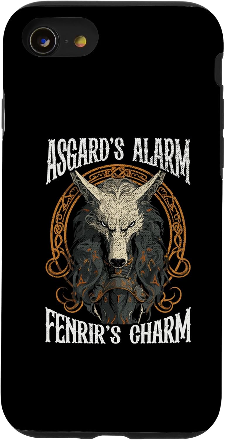 iPhone SE (2020)  7  8 Fenrir Wolf Viking Scandinavian Pride Norsemen Odins Wolf Case