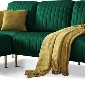 GoDoco Modernos sofás modulares de tela de terciopelo, juego de sofá modular de estilo de mediados de siglo, incluye sofá de 3 plazas, sofá biplaza, GoDoco Modernos sofás modulares de tela de terciopelo, juego de sofá modular de estilo de mediados de siglo, incluye sofá de 3 plazas, sofá biplaza,