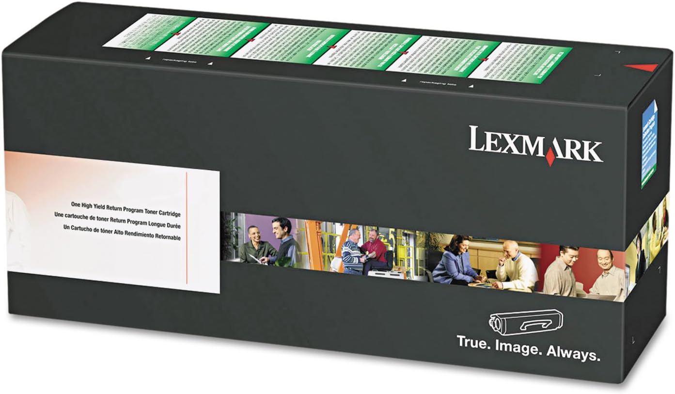 Lexmark Tóner amarillo del programa de retorno de alto rendimiento 80C1HY0
