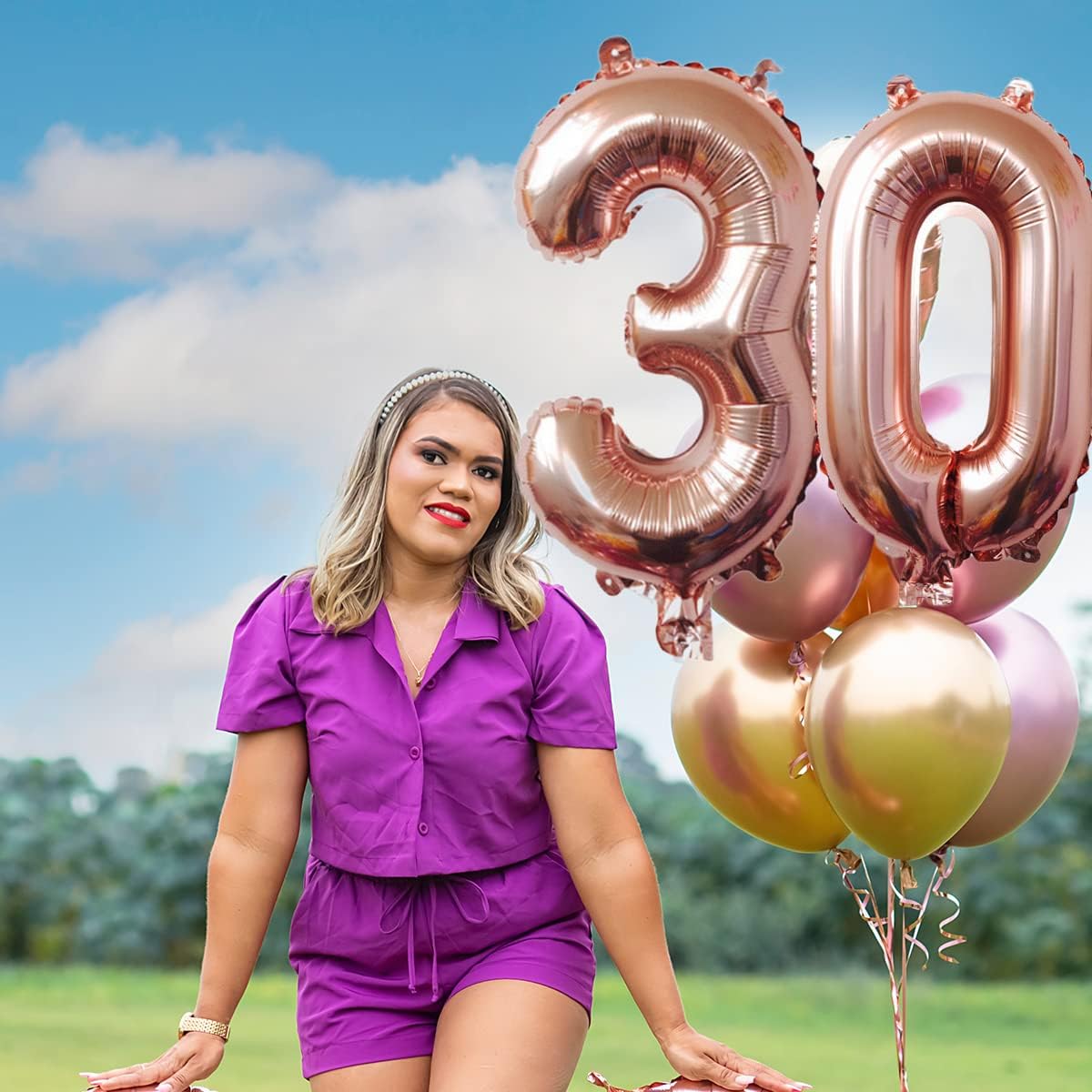 Globos digitales del número 43, globos del alfabeto de 32 pulgadas, globos de helio de dígito 43, globos grandes para suministros de fiesta de