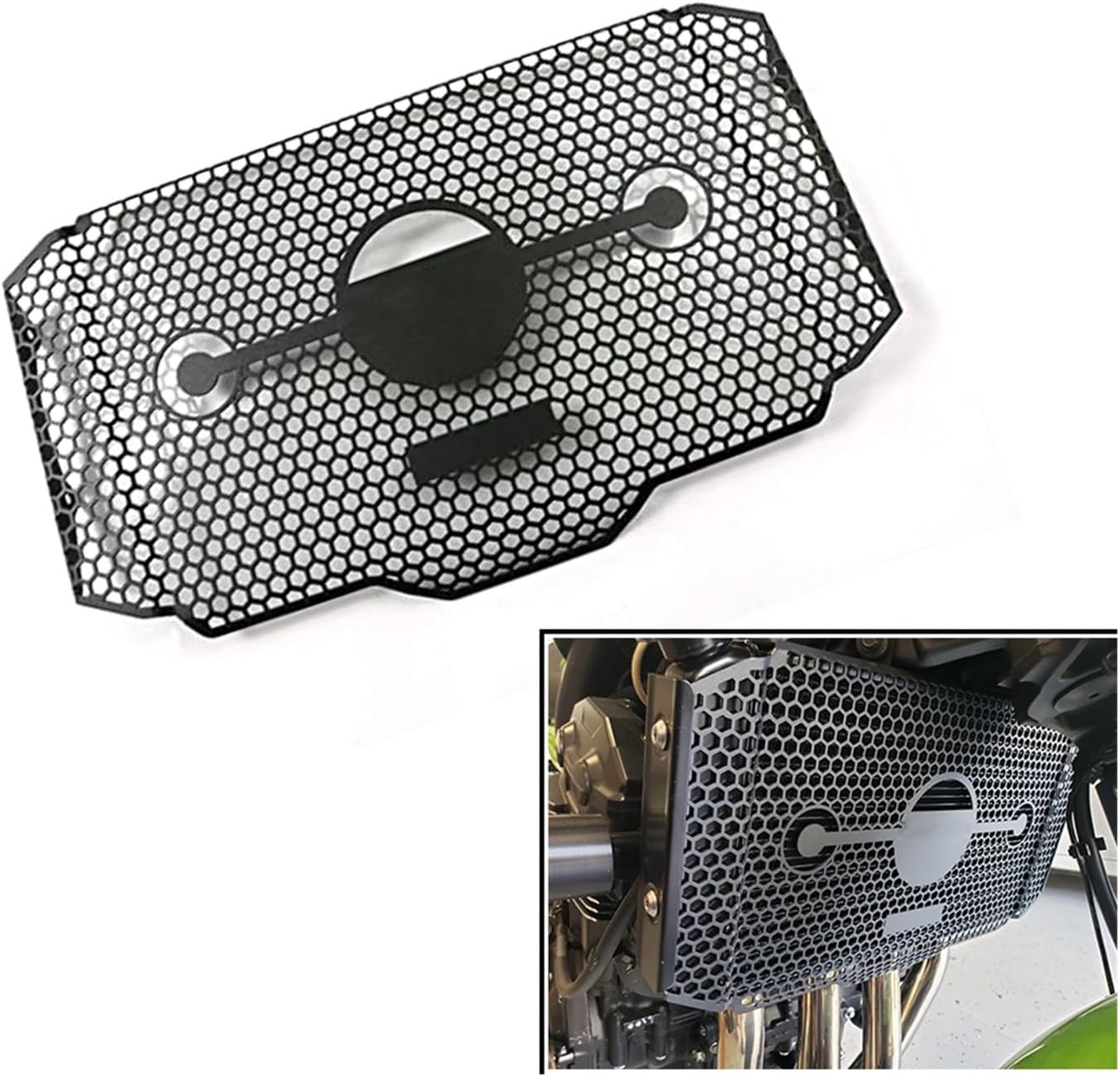 HRTLSS Motorcycle Radiator Grille Guard Moto Protector Grill Oil Cooler Cooling Cover for Kawasa-&ki Z900RS Z900 RS Z1 2018 2019-2022 Motorcycle