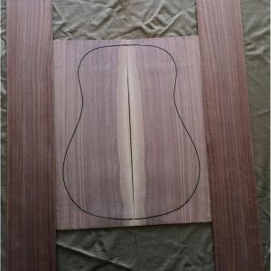 1 juego de parte trasera y lateral de guitarra, panel de guitarra de 41 pulgadas, material de fabricación de guitarra, kit de guitarra de bricolaje 1 juego de parte trasera y lateral de guitarra, panel de guitarra de 41 pulgadas, material de fabricación de guitarra, kit de guitarra de bricolaje