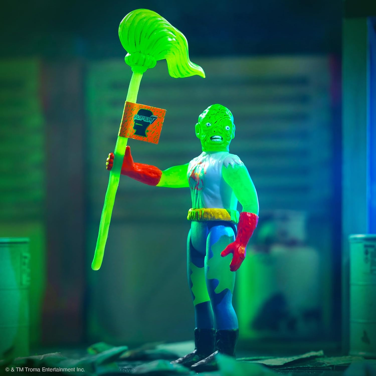Toxic Avenger x Brain Dead Figura de reacción – Toxie (Glow)