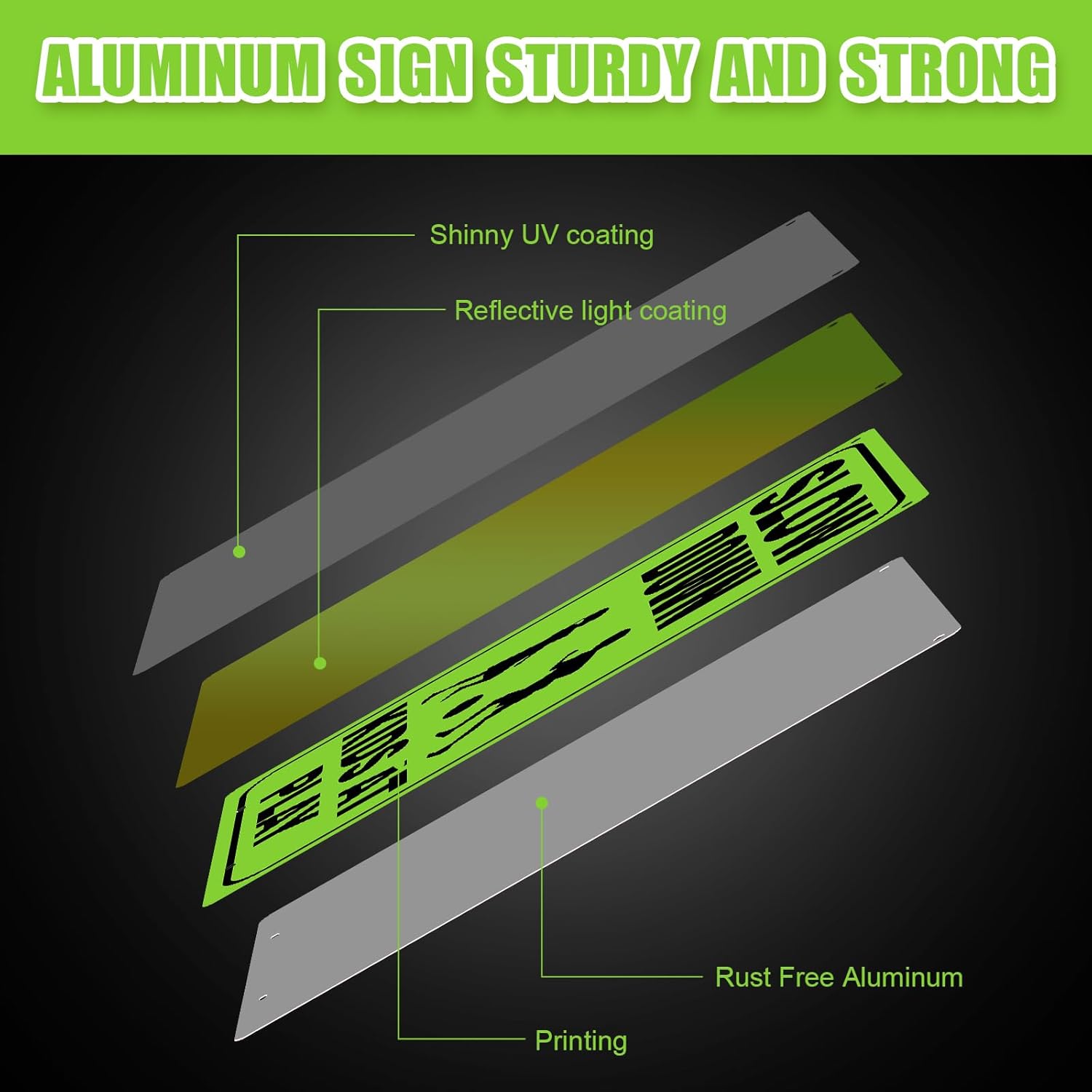 Zonon 4 letreros de seguridad para niños en juego con alambre de metal con estacas en H de precaución para niños en el juego, letreros reflectantes