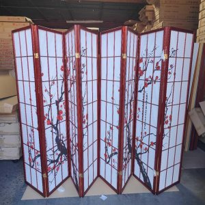 Select Plum Blossom Color y Panel Divisor de habitación de 3 a 8 (cereza, 8) Select Plum Blossom Color y Panel Divisor de habitación de 3 a 8 (cereza, 8)
