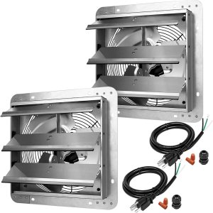 Simple Deluxe Extractor de 12 pulgadas, funcionamiento silencioso y construcción duradera, ideal para el hogar, oficina, garaje y cobertizo Simple Deluxe Extractor de 12 pulgadas, funcionamiento silencioso y construcción duradera, ideal para el hogar, oficina, garaje y cobertizo