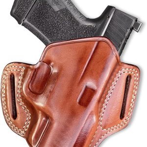 Premium The Ultimate – Funda de piel para panqueques OWB, parte superior abierta, se adapta a Kimber R7 Mako Subcompact de 0.354 in 3.37 pulgadas, Premium The Ultimate – Funda de piel para panqueques OWB, parte superior abierta, se adapta a Kimber R7 Mako Subcompact de 0.354 in 3.37 pulgadas,