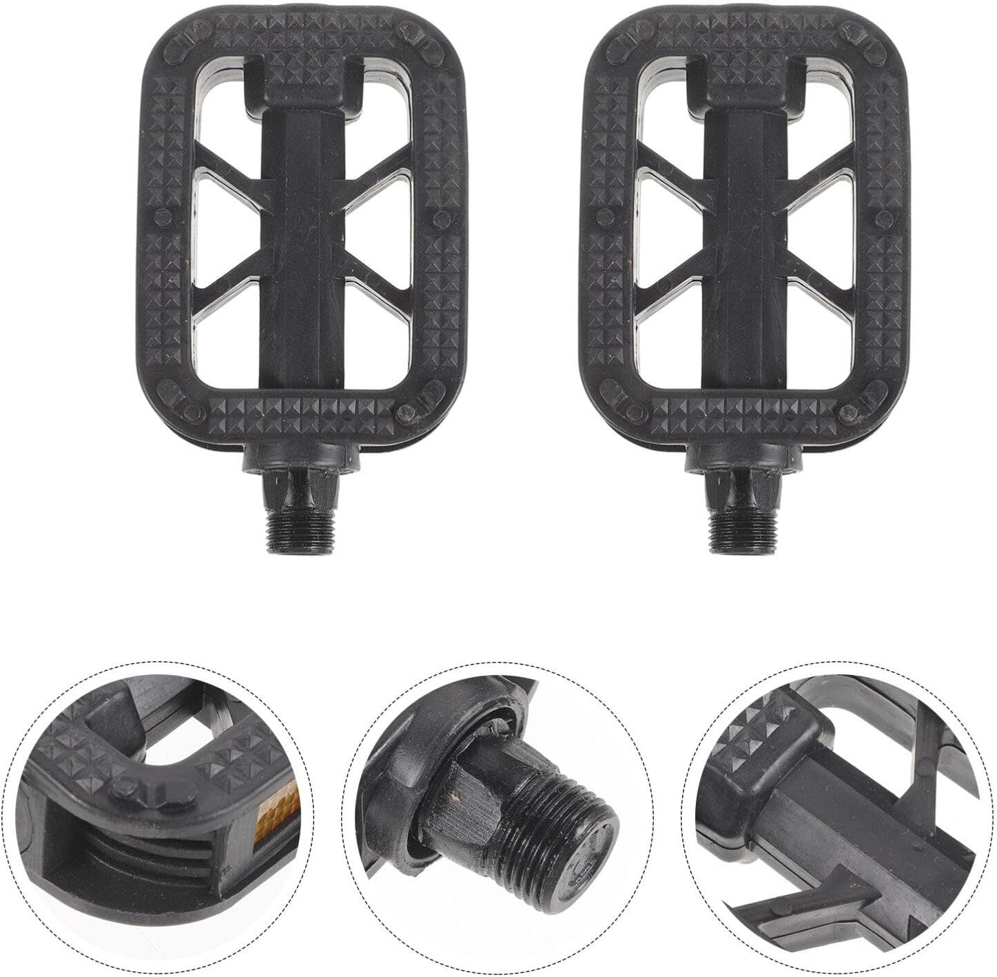 BESPORTBLE 1 par de accesorios de bicicleta Accesorios de bicicleta Pedales antideslizantes Pedales de ciclo Pedales de bicicleta para ciclismo