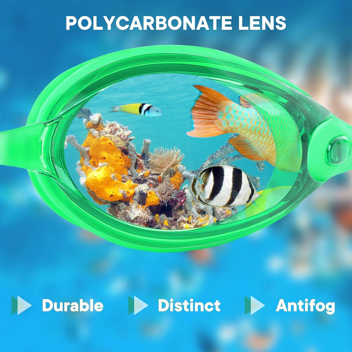 Gafas de natación de silicona coloridas de liberación rápida, antivaho y anti-UV, para adultos y jóvenes, con bolsa impermeable