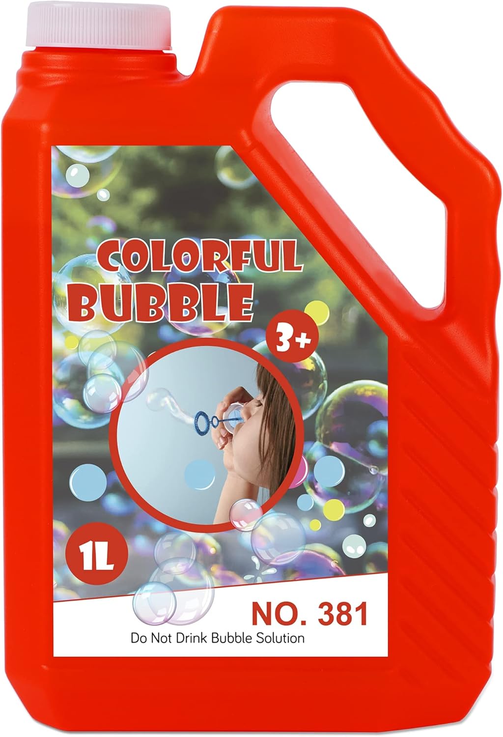 Solución concentrada de burbujas Lulu Home, solución de repuesto de burbujas de 1 L33.8 onzas de hasta 2.5 galones para máquina de burbujas de