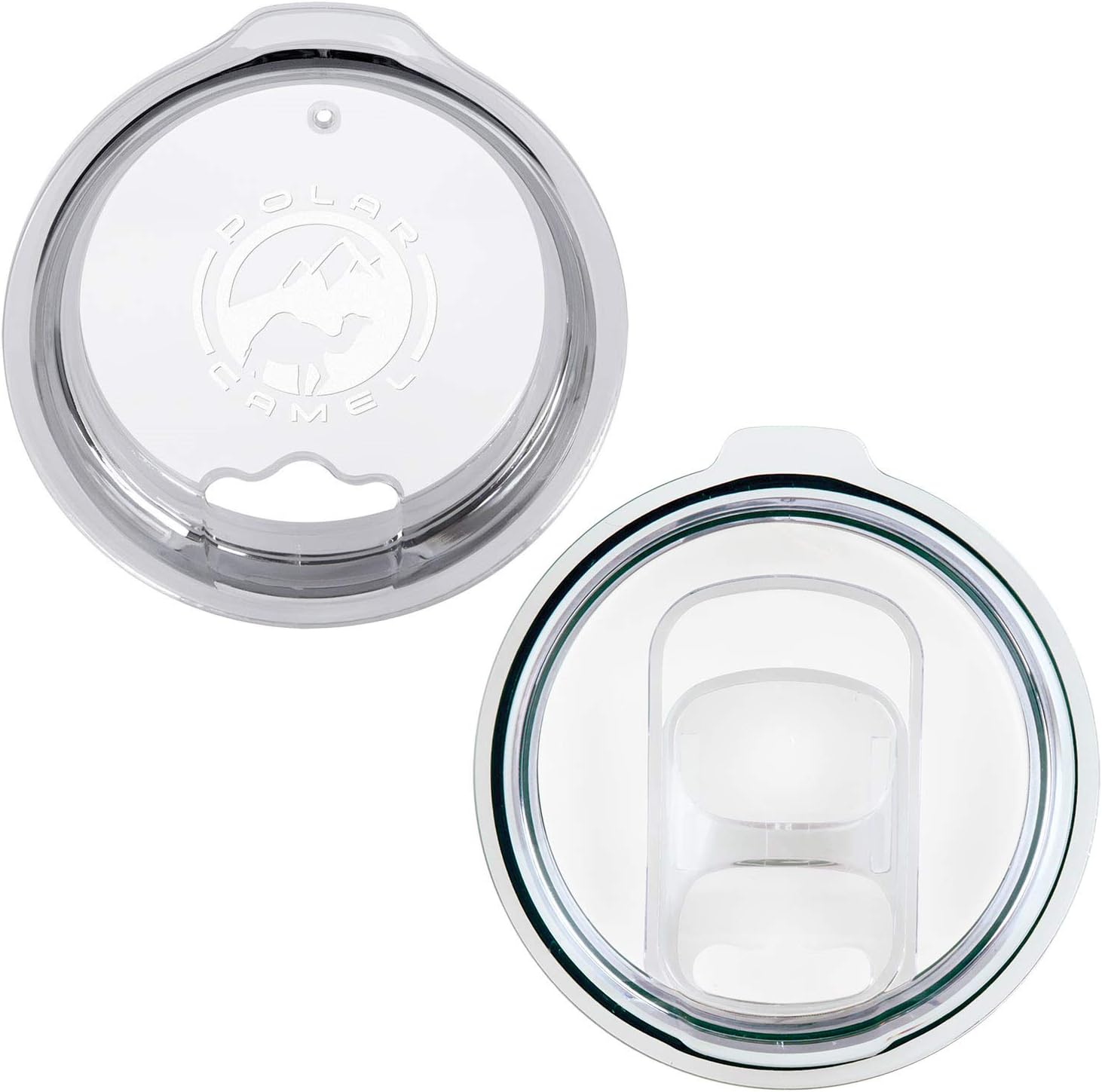 Polar Camel – Tapa de repuesto de 20 onzas para vasos de 20 onzas, paquete delgado solo se adapta a tazas de marca Polar