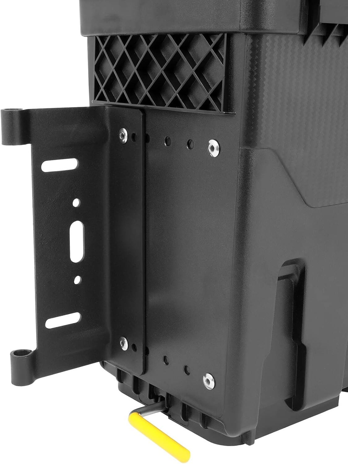 cciyu Caja de almacenamiento para caja de camioneta compatible con Ford para F-150 2015-2022, tapa con cerradura del lado del conductor, caja de