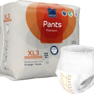 Abena Premium Pants XL3 – Ropa interior desechable con costuras rasgadas, XL, 1000021330, 192 unidades Abena Premium Pants XL3 – Ropa interior desechable con costuras rasgadas, XL, 1000021330, 192 unidades