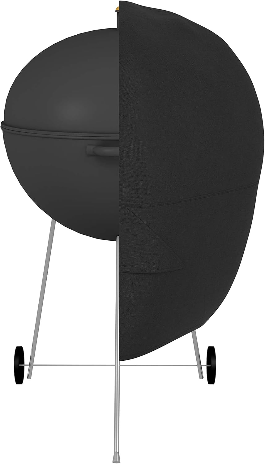 Tienda Basics Cubierta para barbacoa de carbón para parrilla hervidora, color negro