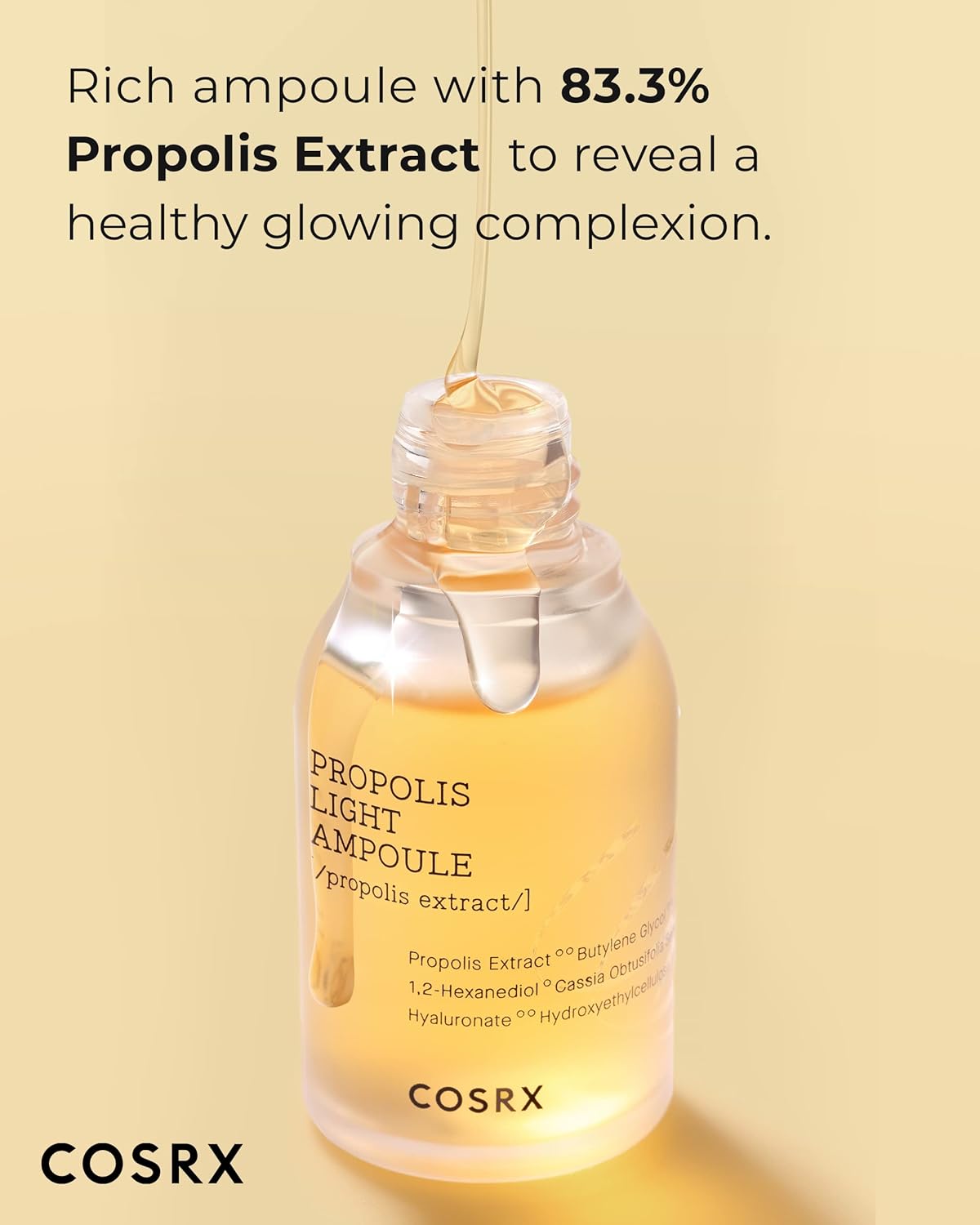 COSRX Honey Glow Ritual tóner de miel + suero duo, tóner coreano e hidratante para hidratación diaria, para todo tipo de piel, extracto de propóleo,