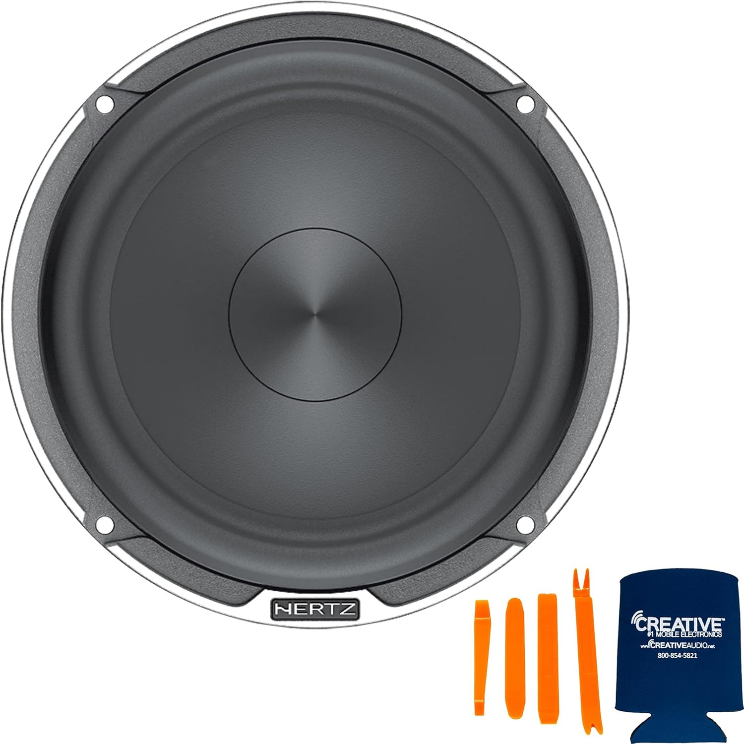 HERTZ Un par de woofer MP-1653 Millie Pro de 6.5 pulgadas con componentes de bajos medios