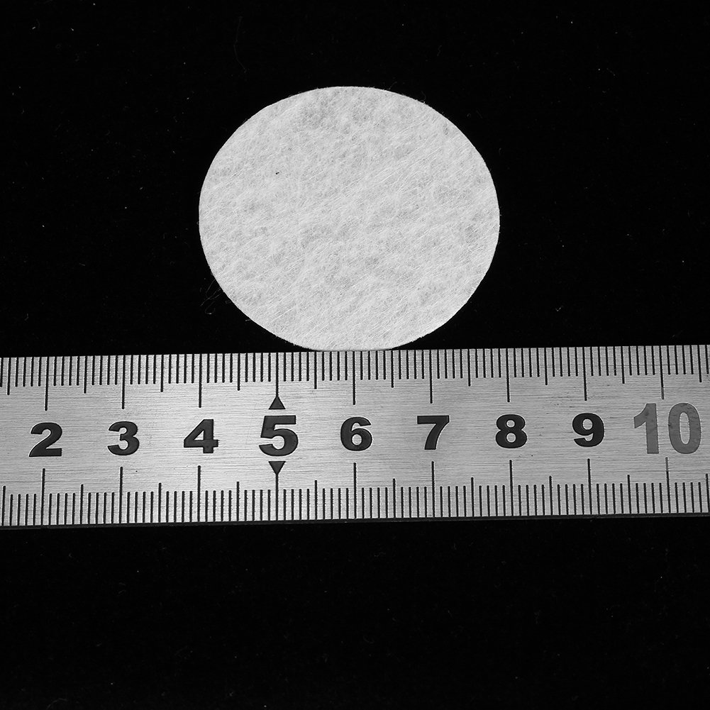 100 filtros de algodón, filtro de repuesto de algodón, filtro de esponja de 7 diámetros diferentes para varios tipos de máquina de belleza, máquina