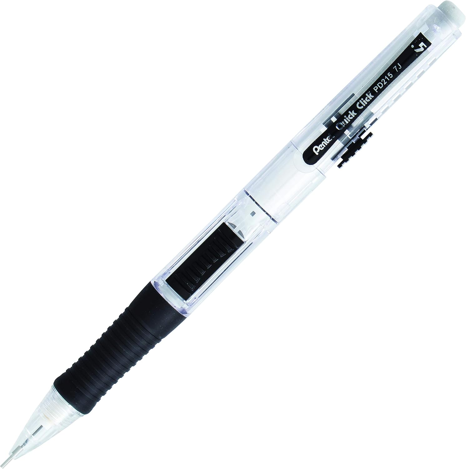 Portaminas Pentel Quick Click, Negro Paquete de 12