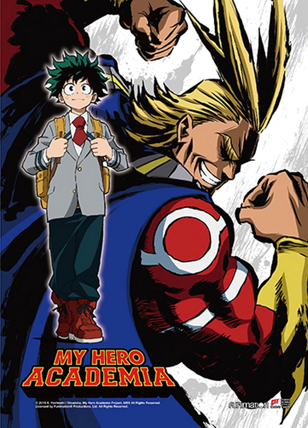 Great Eastern Entertainment My Hero Academia Key Art 3 – Pergamino de pared, tamaño único, multicolor