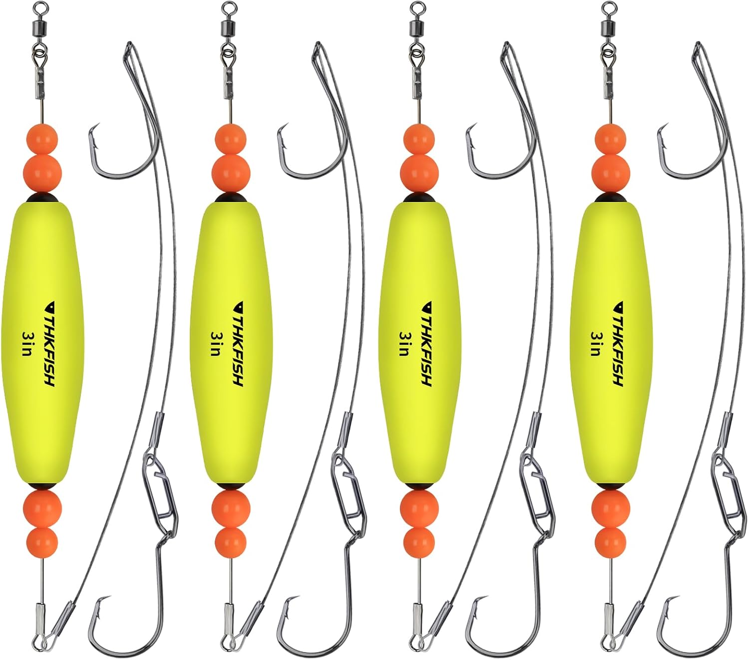THKFISH Plataformas de flotador de bagre, flotador de línea de traqueteo de bagre para plataforma Santee, aparejos de cascabel, corcho, espuma EVA,