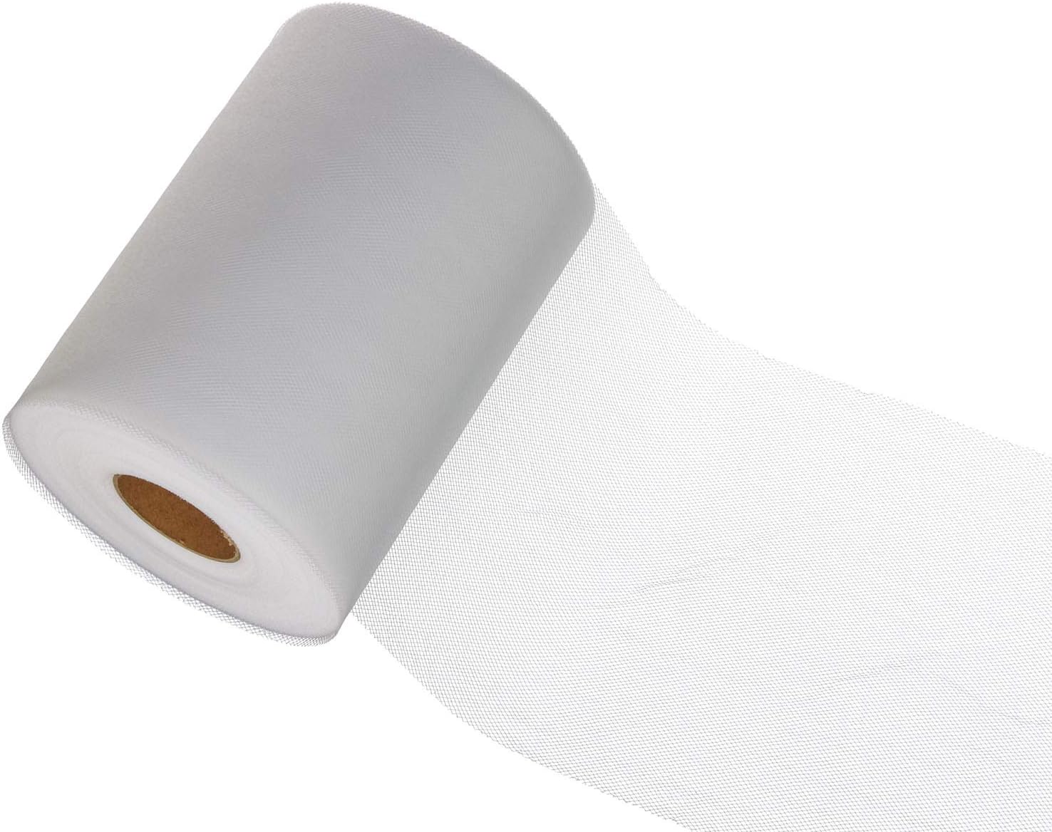Rollo de tul de 15 cm x 91 metros (6 pulgadas x 100 yardas) para decoración.