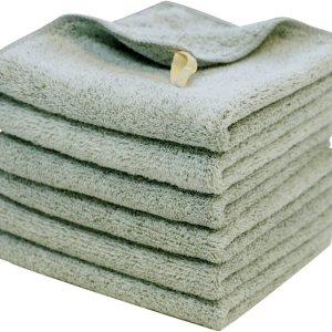 Paños faciales de microfibra para cara, ojos, labios de secado rápido, reutilizables, ultra suaves, paños desmaquillantes para baño, 12 x 12 Paños faciales de microfibra para cara, ojos, labios de secado rápido, reutilizables, ultra suaves, paños desmaquillantes para baño, 12 x 12