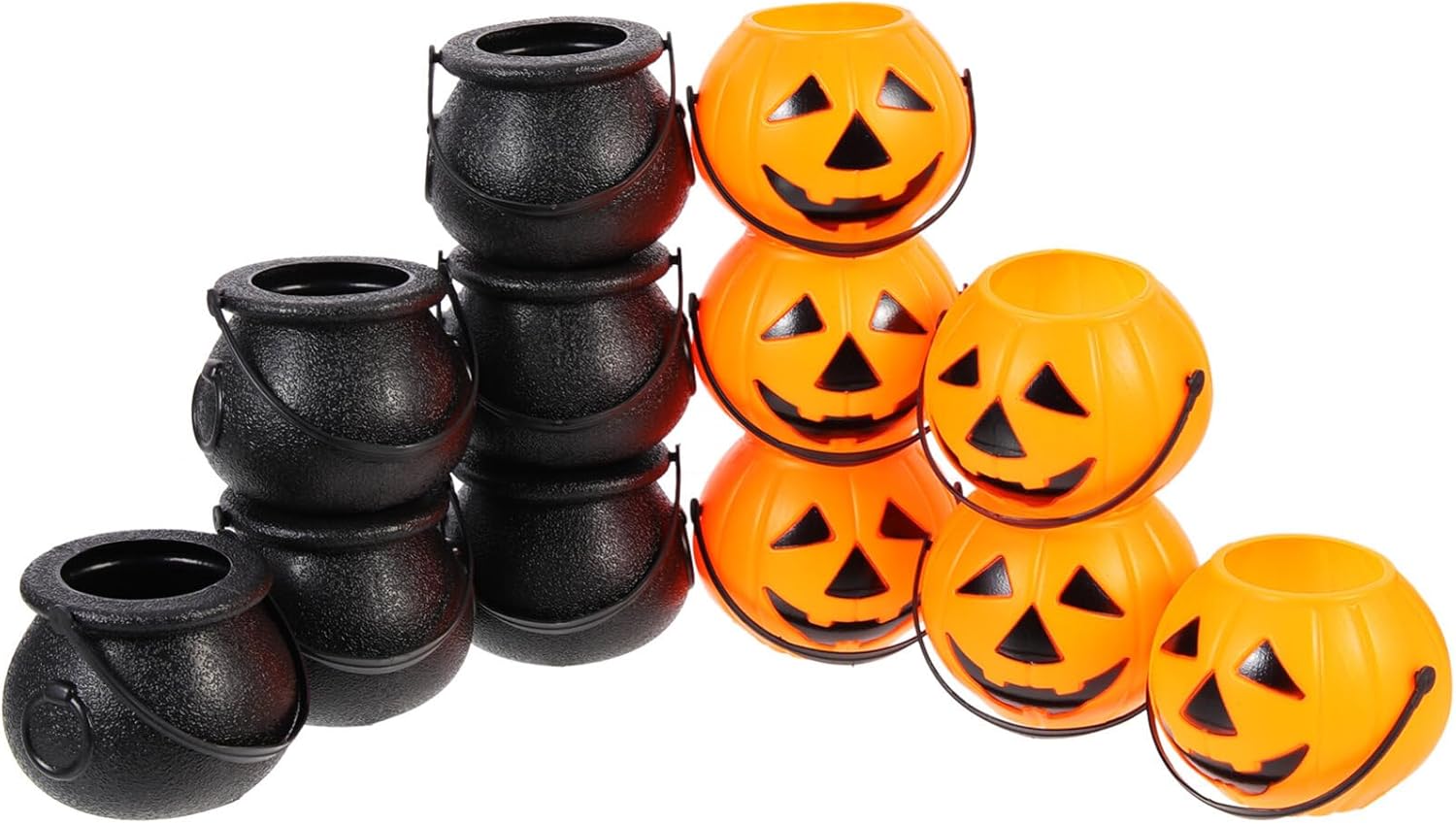 Kichvoe Cubo de golosinas de Halloween s Contenedor de dulces de Halloween