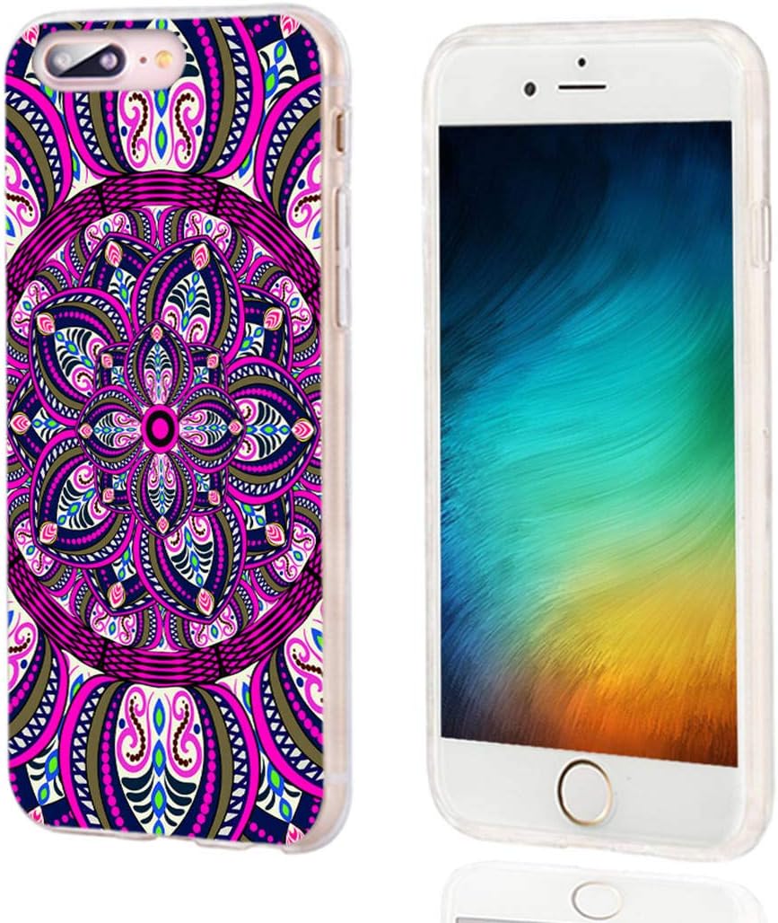 AKORAVO – Funda para iPhone 8 Plus, iPhone 7 Plus para mujeres, hombres y niñas, a prueba de golpes, antiarañazos, delgada, suave, funda protectora