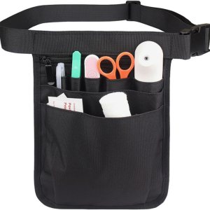 Riñonera médica para enfermera, cinturón organizador médico para enfermera, bolsa de bolsillo para cinturón de herramientas de enfermería con Riñonera médica para enfermera, cinturón organizador médico para enfermera, bolsa de bolsillo para cinturón de herramientas de enfermería con