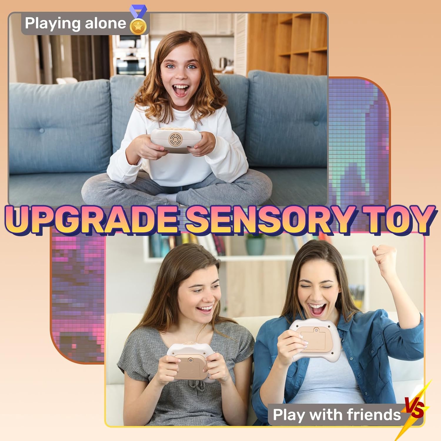 Juguetes para ansiedad para niños de 8 a 12 años, divertido juego de pop pro it, juguete de mano para ansiedad de 5 a 7 años, juguetes sensoriales