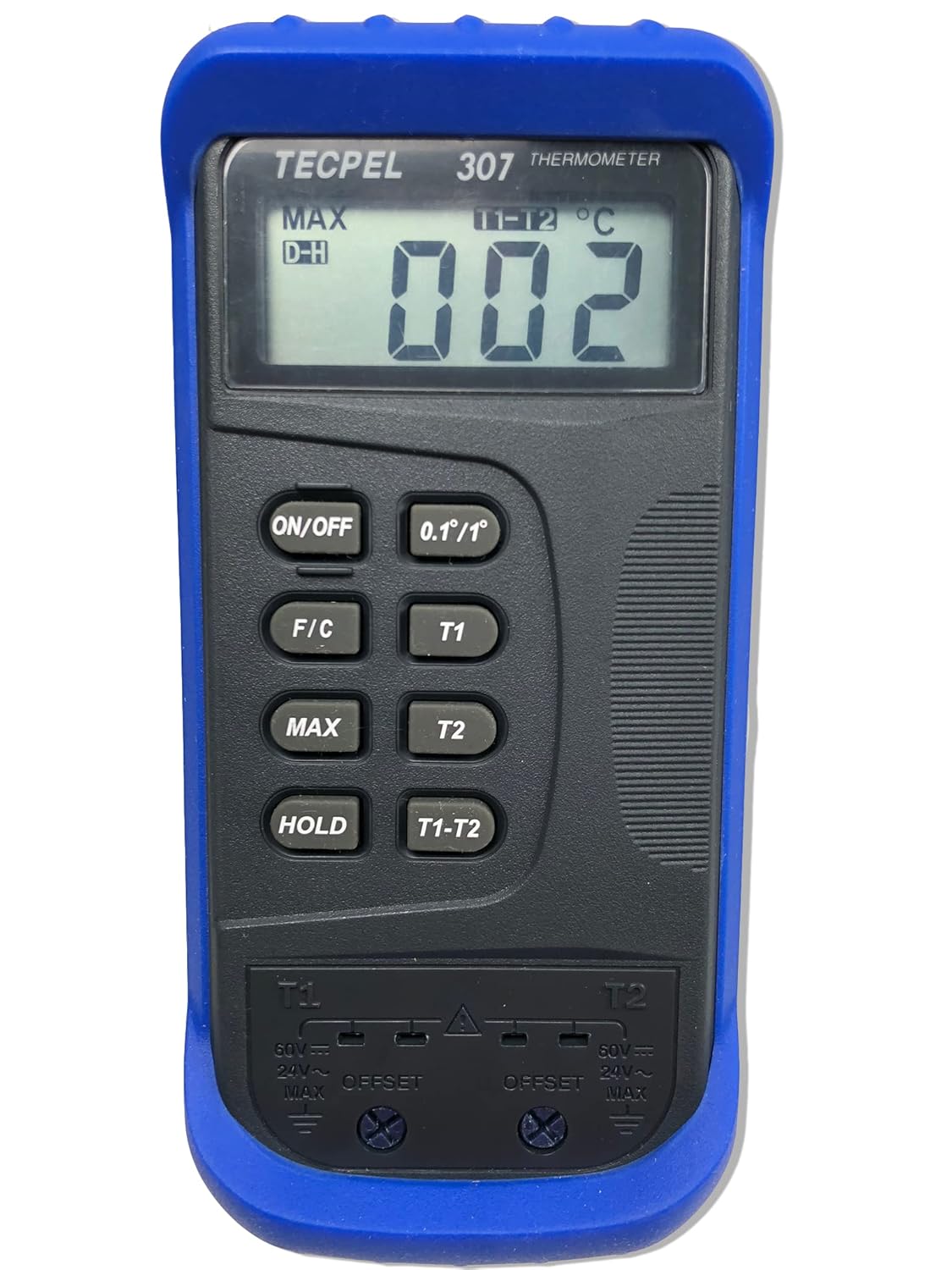 Termómetro digital DTM-307 con sonda de sensor de termopar tipo 2 k (TPK-01)