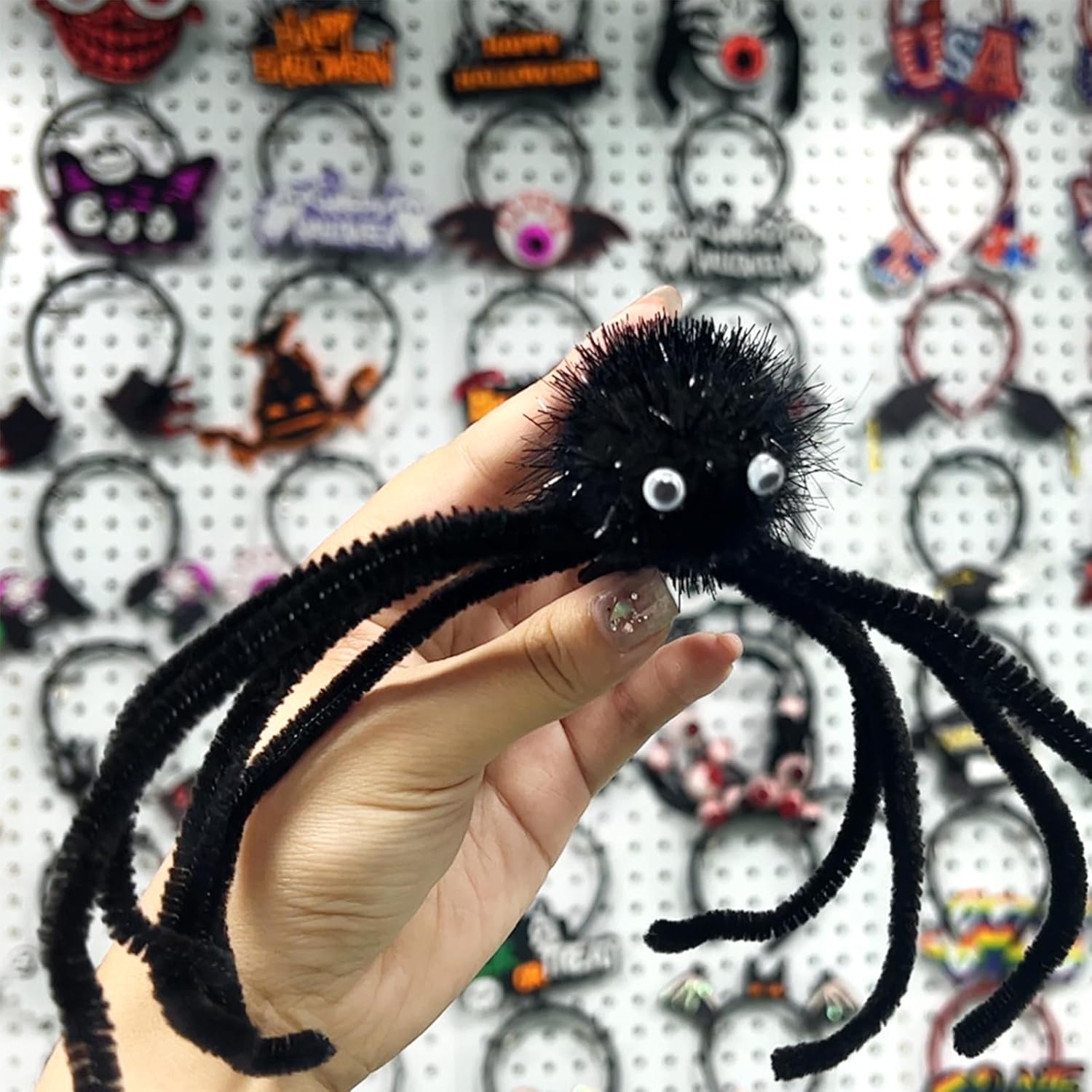 Paquete de 2 pinzas para el cabello de Halloween para mujeres y niñas, pinzas para el pelo de araña, pinzas para el cabello de telaraña, horquillas