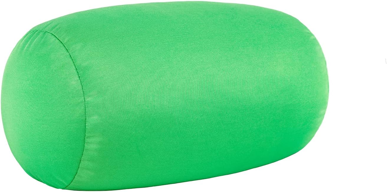 FABSKIY Almohada de cuello de microcuentas, 7 x 12 pulgadas, almohada suave de viaje para niños, adultos, silla de dormir asiento de automóvil,