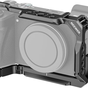 NEEWER A6700 – Jaula para cámara compatible con Sony Alpha 6700, soporte de video de aluminio con abrazadera de cable HDMI, rieles OTAN, zapata fría NEEWER A6700 – Jaula para cámara compatible con Sony Alpha 6700, soporte de video de aluminio con abrazadera de cable HDMI, rieles OTAN, zapata fría