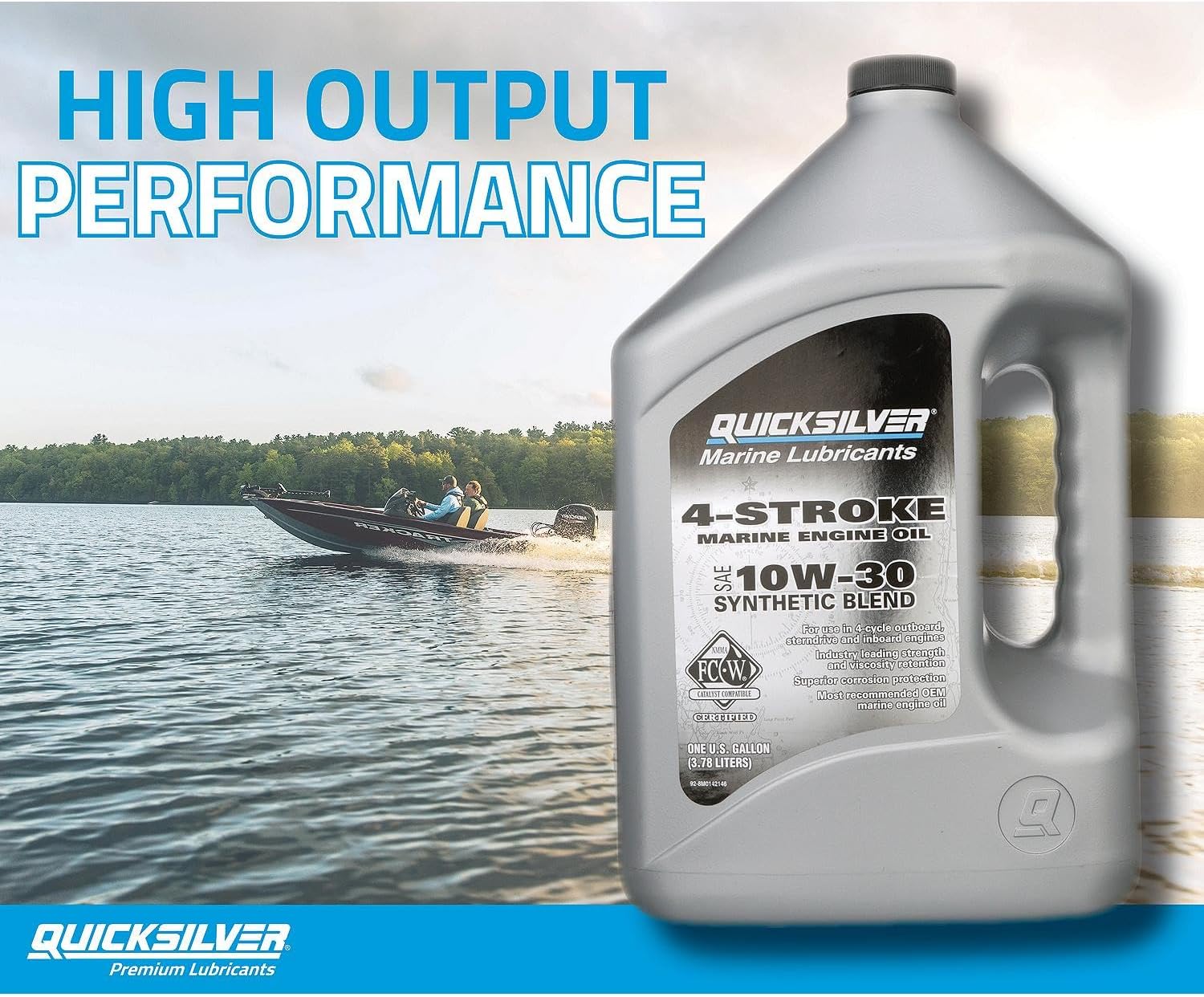 Quicksilver Aceite de motor marino 10W-30