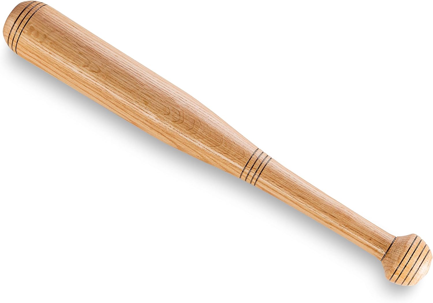 Bate de béisbol de madera maciza de roble, palo de bate de madera de roble, práctica de palo de defensa del hogar, bate de defensa personal, poder