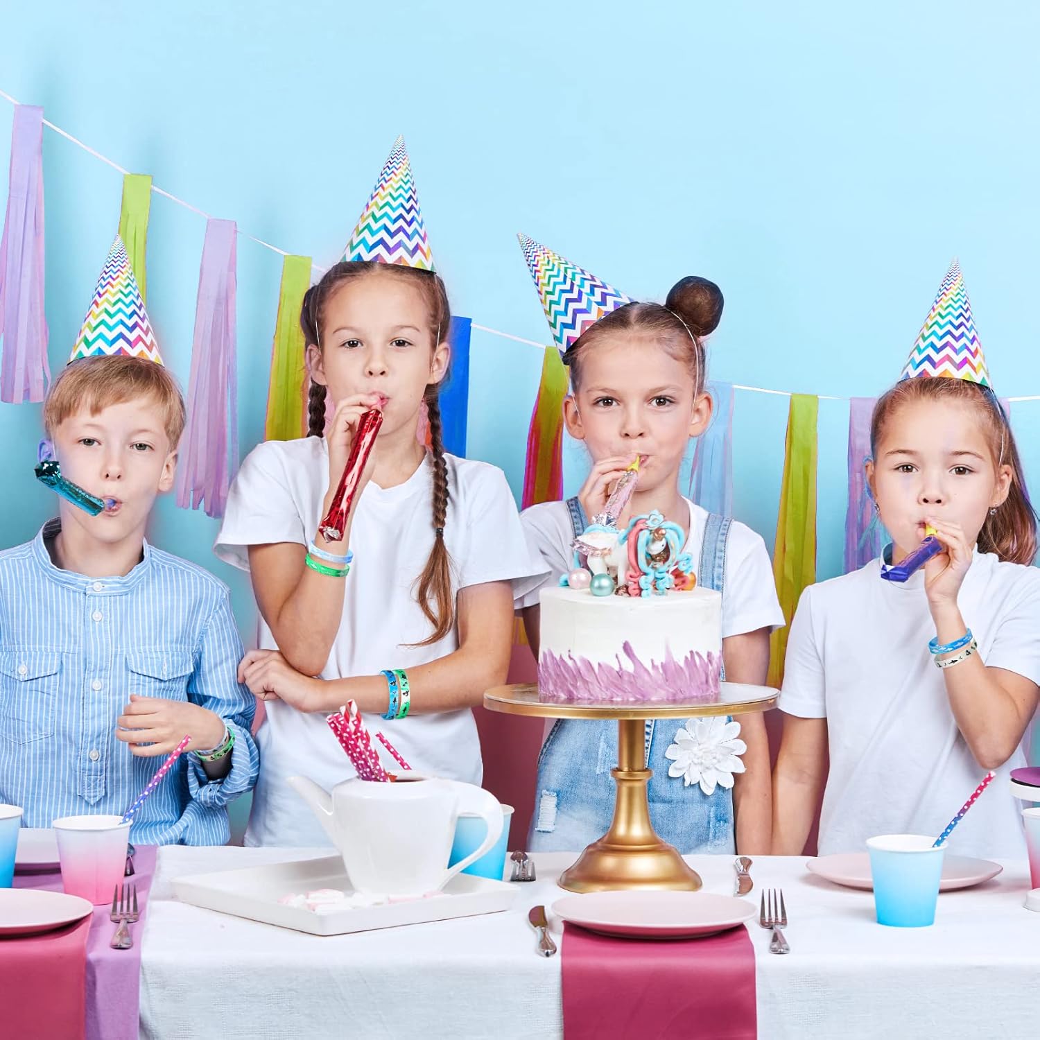 48 pulseras de tiburón para fiestas de cumpleaños de tiburón, pulseras de silicona de tiburón para fiestas temáticas de tiburones, fiestas de océano