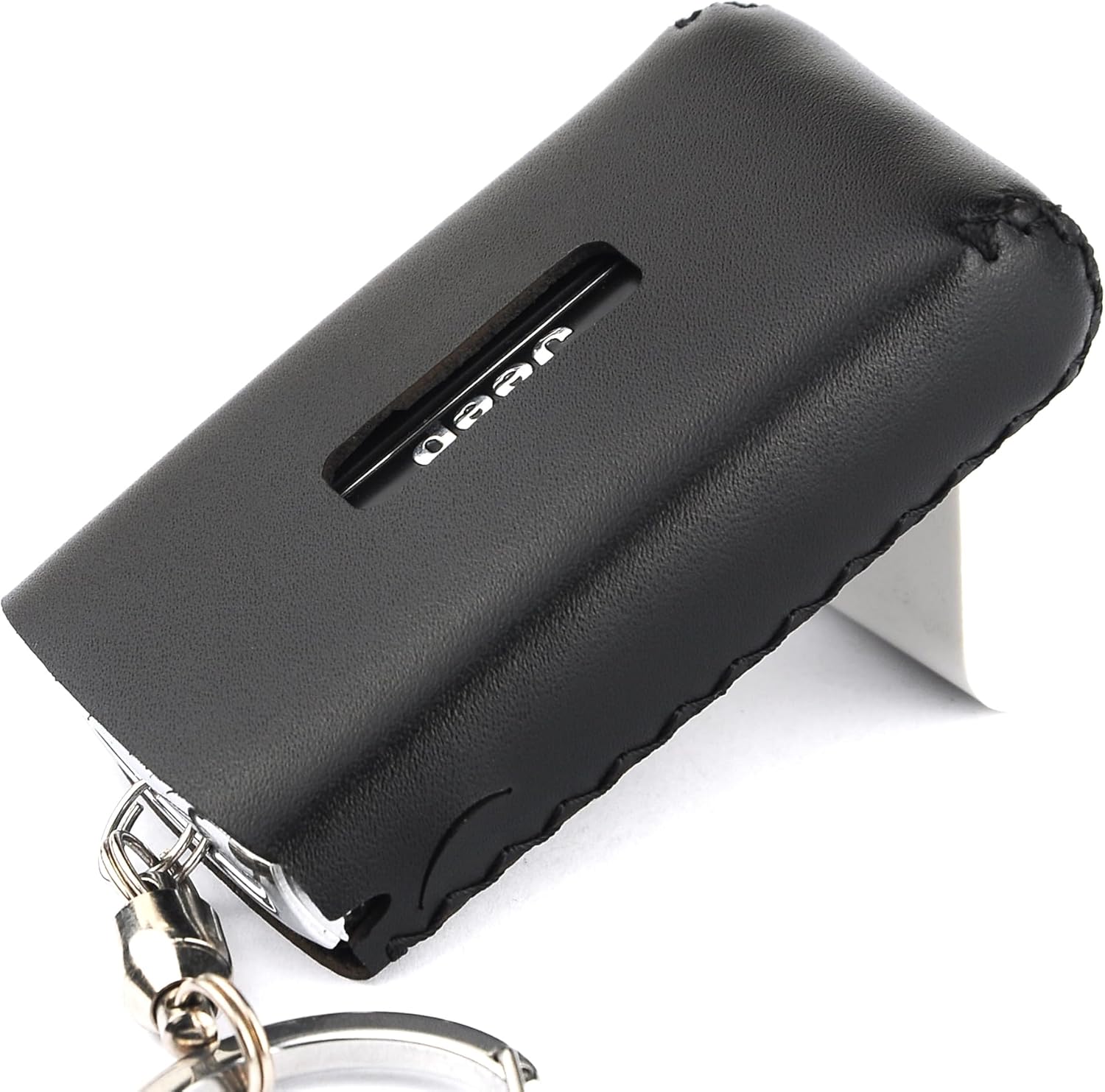 Cadtealir Funda para llavero de cuero italiano genuino compatible con llavero Jeep Grand Cherokee Wagoneer