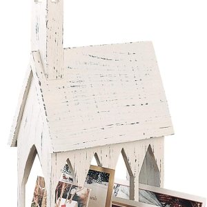 Gallerie II Soporte para tarjetas de iglesia, madera rústica, envejecida, decoración del hogar, decoración para Navidad, vacaciones, día festivo, Gallerie II Soporte para tarjetas de iglesia, madera rústica, envejecida, decoración del hogar, decoración para Navidad, vacaciones, día festivo,