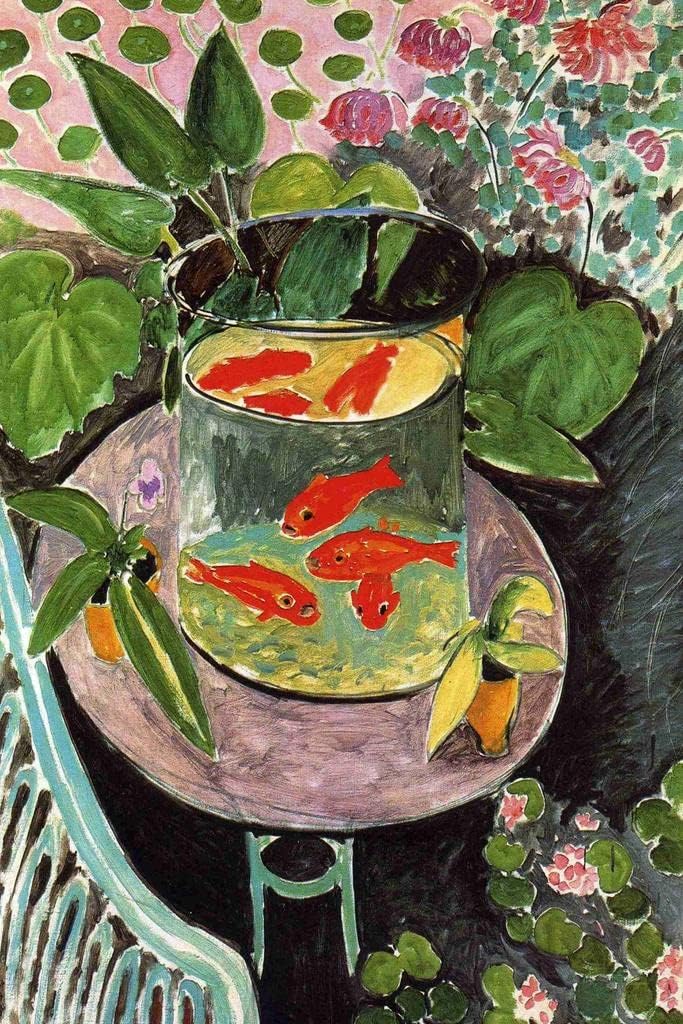 Henri Matisse Goldfish Matisse – Póster de arte abstracto, arte abstracto, arte francés, colorismo, impresiones abstractas, pinturas estéticas de