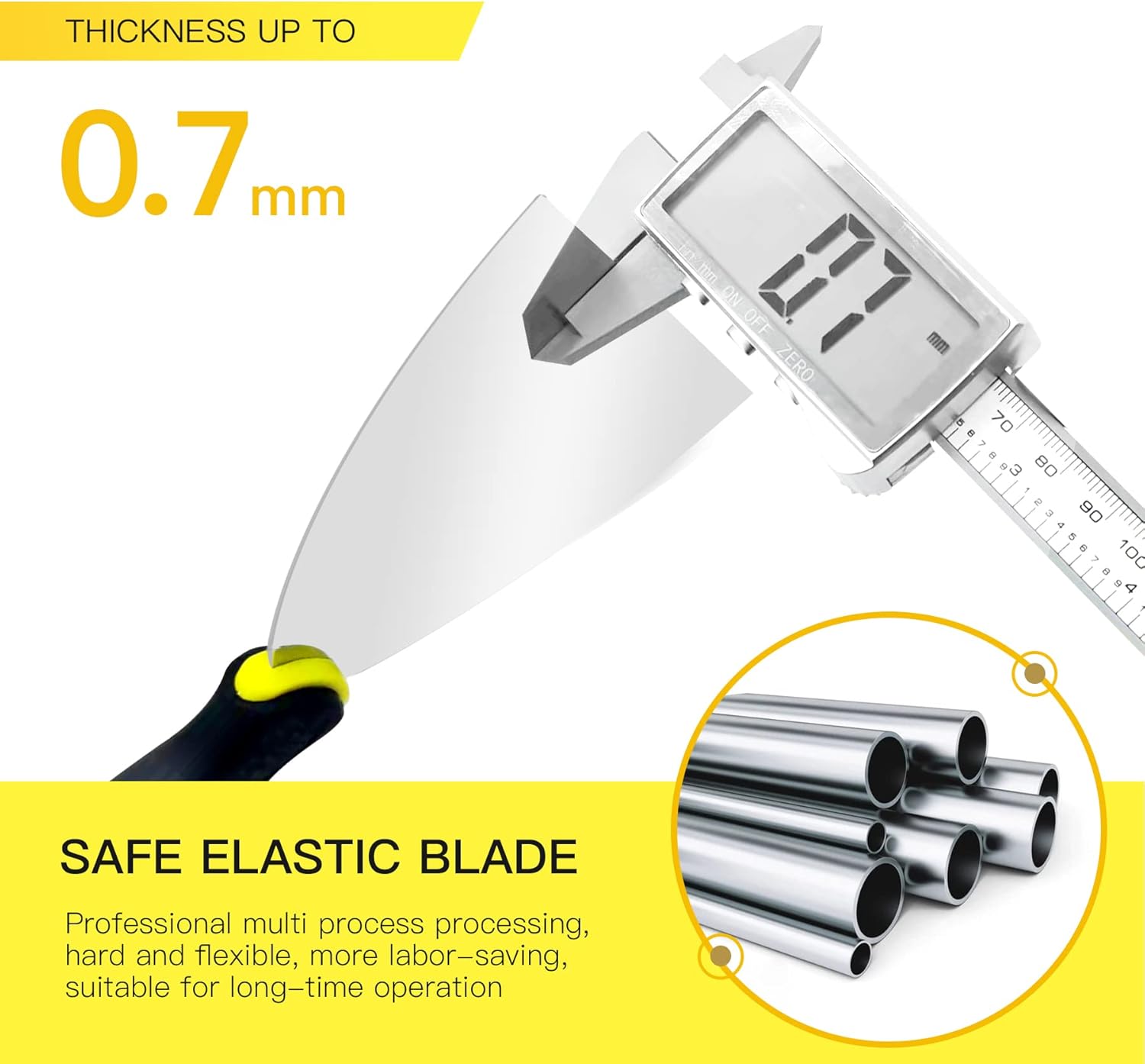 Raspadores de masilla, cuchillo de espátula de 1.5 pulgadas, herramienta raspadora de metal para acabado de paneles de yeso, raspado de yeso,