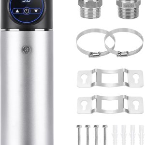 Bomba de presión de agua para el hogar, 450 W para el hogar, elevador de presión de agua en el hogar hasta 131 pies131.2 ft, bomba automática Bomba de presión de agua para el hogar, 450 W para el hogar, elevador de presión de agua en el hogar hasta 131 pies131.2 ft, bomba automática