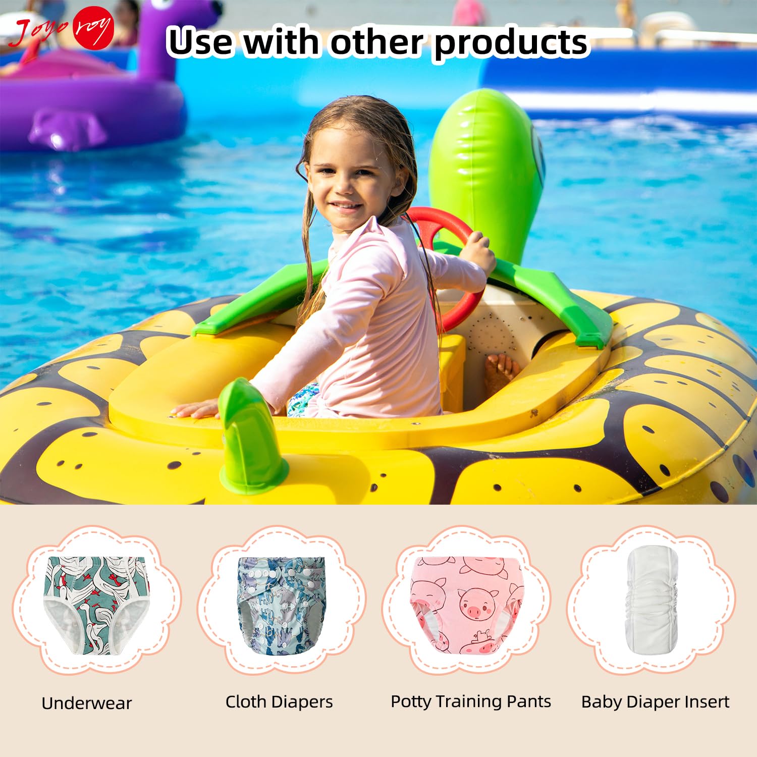 Fundas de pañales para niñas, pantalones de goma para niños, fundas de plástico para pañales para niños, pantalones de entrenamiento de plástico,